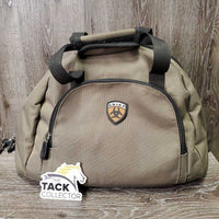 Padded Fleece Lined Helmet Bag, Zipper *gc, edge rubs & frays, inside: hairy & dirty
