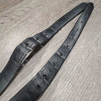 Thick Soft Nylon Lined Stirrup Leathers *gc, clean, stretched holes, creases, dents, mnr loose threads, rubs & scrapes