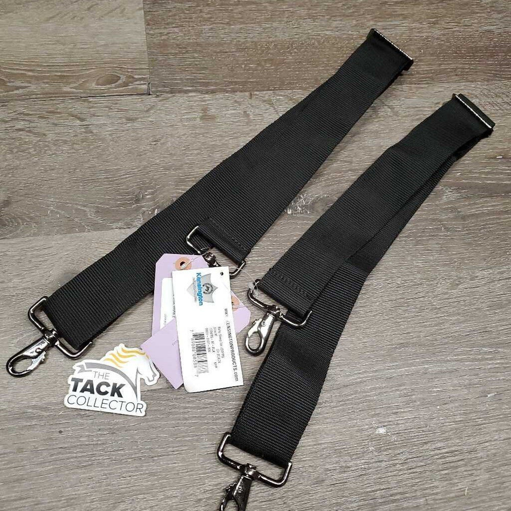 2 Nylon Web Blanket Belly Straps, snaps *new
