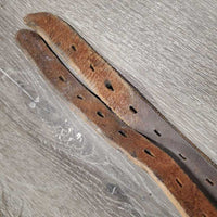 Miracle Leather Cribbing Collar *gc, dirty, hair, stains, scrapes, stiff, dents
