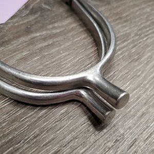 POW Spurs *gc, clean, widened, scratches, scuffs, rubs