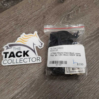 2 Thick Round Field Boot Laces, bag *gc, rubs

