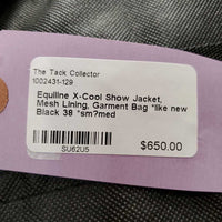 Show Jacket, Mesh Lining, Garment Bag *like new
