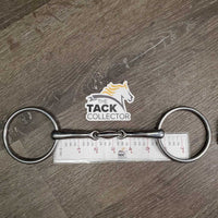 Thin French Link Loose Ring Bit, Lozenge *vgc, clean, mnr stains & scratches