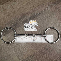 Thin French Link Loose Ring Bit, Lozenge *vgc, clean, mnr stains & scratches
