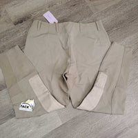 Side Zip Breeches *vgc, older, mnr stains, snags, rubs & pills