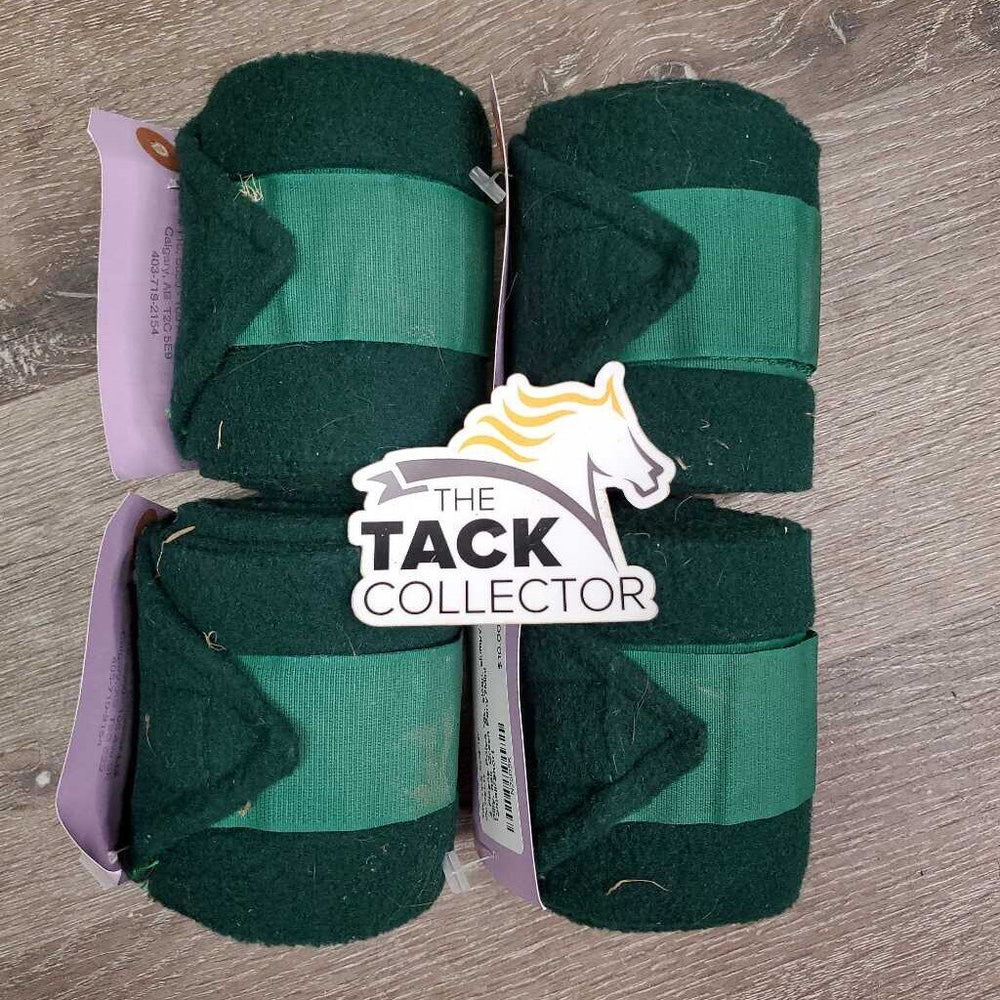 4 Fleece Polos *gc, clean, clumpy, pilly, hair