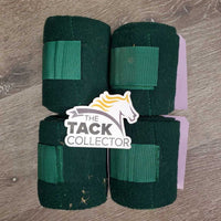 4 Fleece Polos *gc, clean, clumpy, pilly, hair
