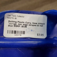 Bathing Plastic Curry, Hose Attach *xc/vgc, mnr edge scrapes & hair
