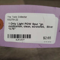 1 Only Light POW Spur *gc, oxidization, clean, scratches