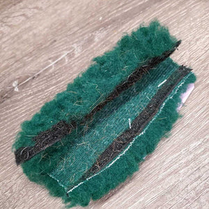 3 Long Fleece Halter Fuzzies *gc, clean, clumpy, hair, older?