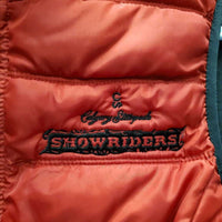 Puffy Vest, Zipper "Calgary Stampede ShowRiders" *like new
