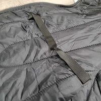 Hvy Padded English Saddle Carry - Storage Bag, Shoulder Strap, Connector Strap, Zipper *vgc, clean, mnr stains, hair & fading
