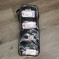 4 Fleece Polos, bag *vgc, clean, mnr hair, clumpy/rubs

