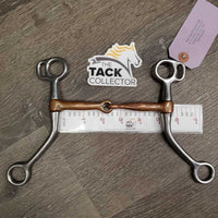 LS Tom Thumb Western Bit *gc, clean, chews, flattened spots, stains