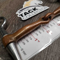 LS Tom Thumb Western Bit *gc, clean, chews, flattened spots, stains