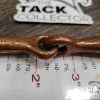 LS Tom Thumb Western Bit *gc, clean, chews, flattened spots, stains
