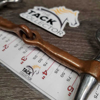 LS Tom Thumb Western Bit *gc, clean, chews, flattened spots, stains
