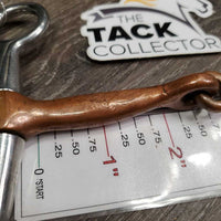 LS Tom Thumb Western Bit *gc, clean, chews, flattened spots, stains
