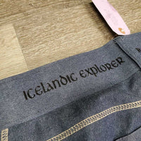 Euro Seat Hvy Denim Boot Cut Breeches, Elastics *like new
