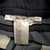 Euro Seat Hvy Denim Boot Cut Breeches, Elastics *like new