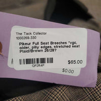 Full Seat Breeches *vgc, older, pilly edges, stretched seat