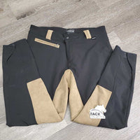 Soft Shell & Fleece Lined Winter Full Seat Breeches *xc/like new, older
