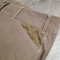 Euro Seat Breeches *xc/vgc, mnr seam puckers
