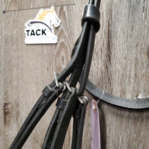 Rsd Leather Dressage Bridle, crank, flash *vgc, clean, residue, dents, creases