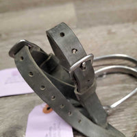 Pr Round End Spurs, Soft Rubber Spur Straps *vgc, clean, scuffs, scratches, faded, dusty