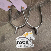 Pr POW Spurs *gc, clean, mnr scratches & rubs