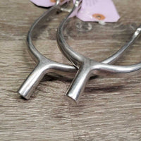 Pr POW Spurs *gc, clean, mnr scratches & rubs
