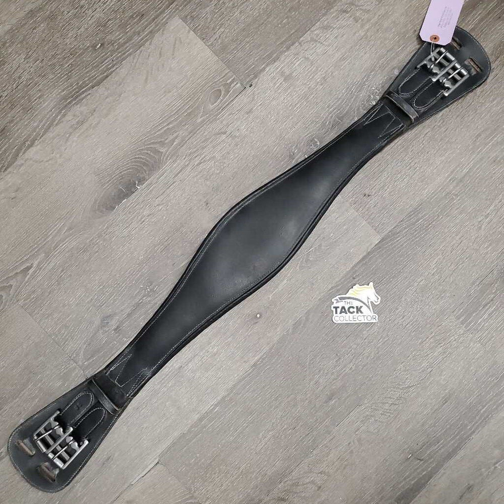 Anatomical Padded Dressage Girth, 2x els *gc, mnr rubs, scraped edges, clean