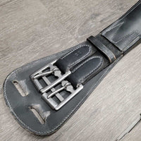 Anatomical Padded Dressage Girth, 2x els *gc, mnr rubs, scraped edges, clean
