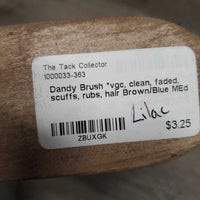 Dandy Brush *vgc, clean, faded, scuffs, rubs, hair