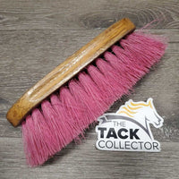 Body Brush *gc/fair, clean, stains, hair, bent & loose bristles, sticker, older
