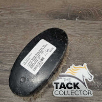 v.short Bristle Body Brush *fair, cut off handle, v.scraped & peeled edges, clean, older, rubs