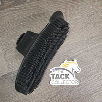 Plastic Curry, handle *vgc, clean, dusty, hairy, faded, scraped edges, bent