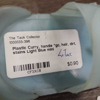 Plastic Curry, handle *gc, hair, dirt, stains
