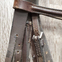 Rsd Bridle *gc, clean, creases, NO CHEEKS, loose keepers, extra holes
