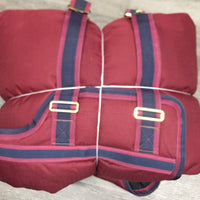 Hvy Winter Blanket, detach neck, belly, tail, 0 legs *vgc, clean, 0 wpf, repairs, hair, rubs, snags, scrapes, faded
