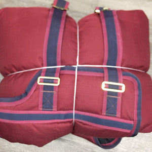 Hvy Winter Blanket, detach neck, belly, tail, 0 legs *vgc, clean, 0 wpf, repairs, hair, rubs, snags, scrapes, faded