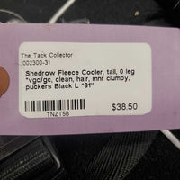 Fleece Cooler, tail, 0 leg *vgc/gc, clean, hair, mnr clumpy, puckers