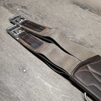 Sm Belly Girth, Caribiner Cover, 2x els, 2x D Rings *gc, clean, residue, torn & strethed elastics, curled edges, rubs

