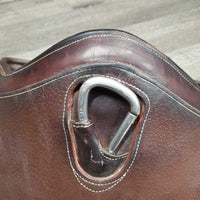 Lg Belly Girth, 2x Els, Caribiner *gc, stiff, mnr stains & scratches, faded, stiff creases
