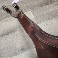 Lg Belly Girth, 2x Els, Caribiner *gc, stiff, mnr stains & scratches, faded, stiff creases
