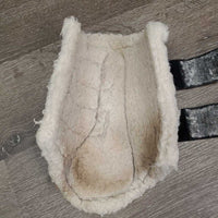 Closed Boots, Wool Lined, velcro *gc/fair, clean, v.hairy velcro, stains, clumpy, hairy
