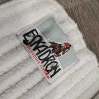 2 Terry Cloth Exercise Leg Wraps *gc/fair, hairy, dingy, stains, clumpy, threads, rubs, pills