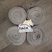 4 Fleece Polo Wraps *vgc, clean, hair, v.mnr stain