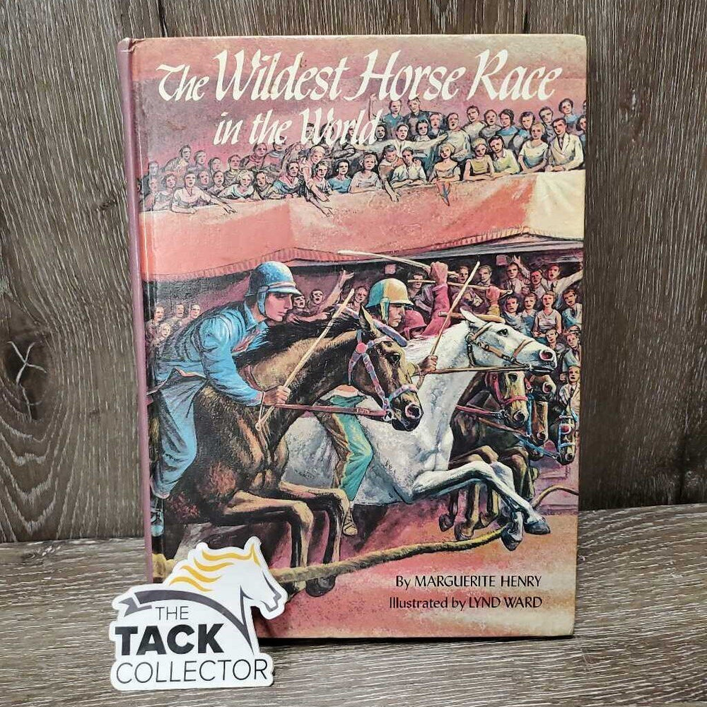 The Wildest Horse Race in the World by Marguerite Henry *Library Discard